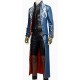 Devil May Cry 3 Vergil Blue Leather Trench Coat