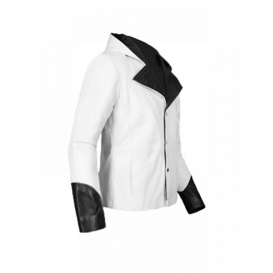 Devil May Cry Video Game White Leather Jacket