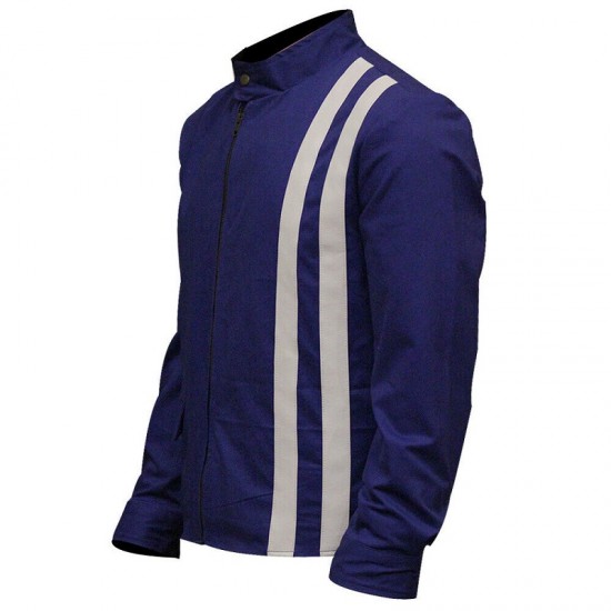 Elvis Presley Speedway Navy Blue Jacket