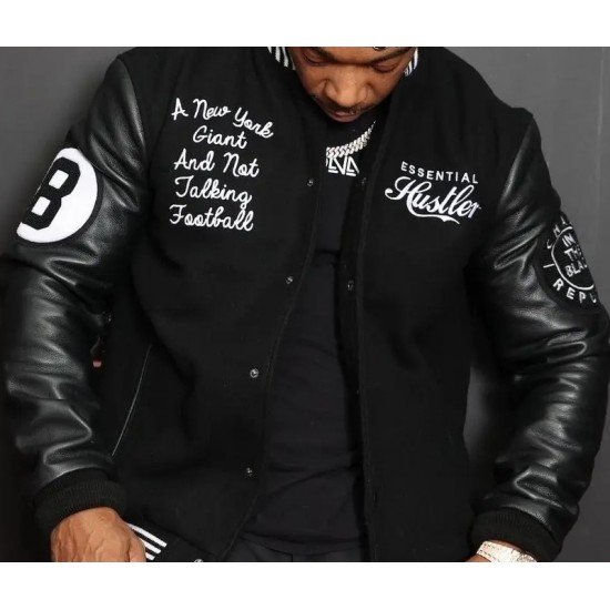 Essential Hustler’s 8 Ball Varsity Jacket