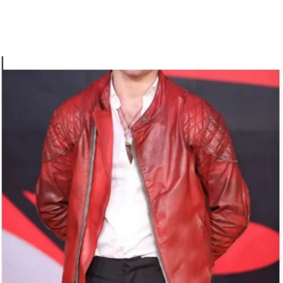 Ezra Miller Batman V Superman Quilted Leather Jacket