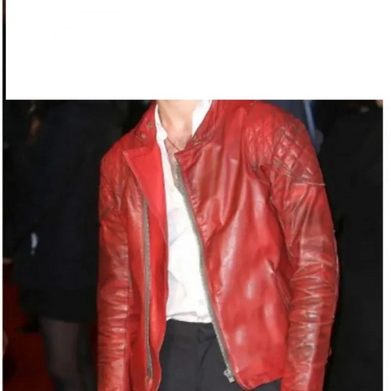 Ezra Miller Batman V Superman Quilted Leather Jacket