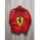 F1 MS Ferrari Red Leather Jacket