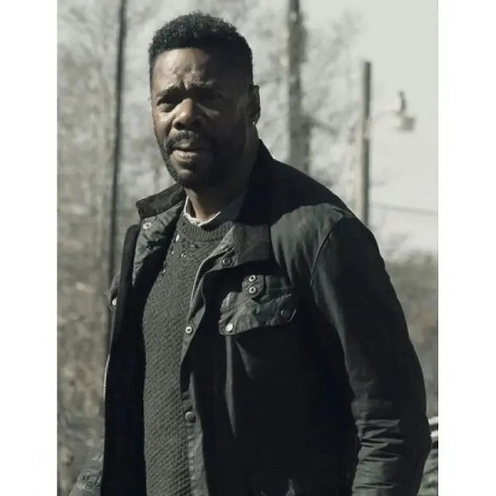 Fear The Walking Dead Victor Strand Black Jacket