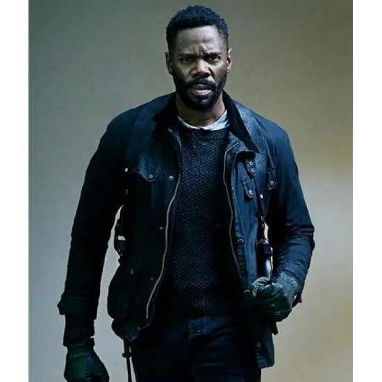 Fear The Walking Dead Victor Strand Black Jacket