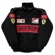 Ferrari Vintage Black Racing Jacket