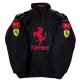 Ferrari Vintage Black Racing Jacket