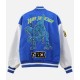 Fighter T-Rex Dinosaur Skeleton Varsity Jacket