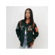 FAMU Florida A&M University Unisex Green Varsity Jacket