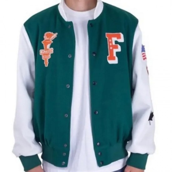 Full Send Nelk Boys Green Jacket