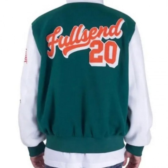 Full Send Nelk Boys Green Jacket