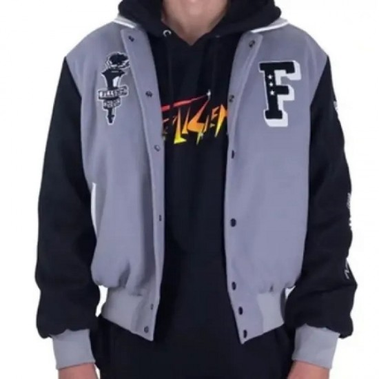 Full Send Nelk Boys Grey Jacket