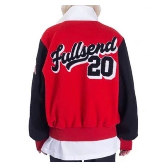 Full Send Nelk Boys Red Jacket