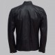 Gerard Butler Black Leather Jacket