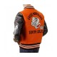 Ghost Wheelers Orange Letterman Varsity Jacket