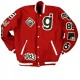 Glassjaw Letterman Red Wool Jacket