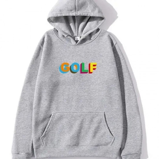 Golf Wang Tyler The Creator Golf Grey Fleece Hoodie