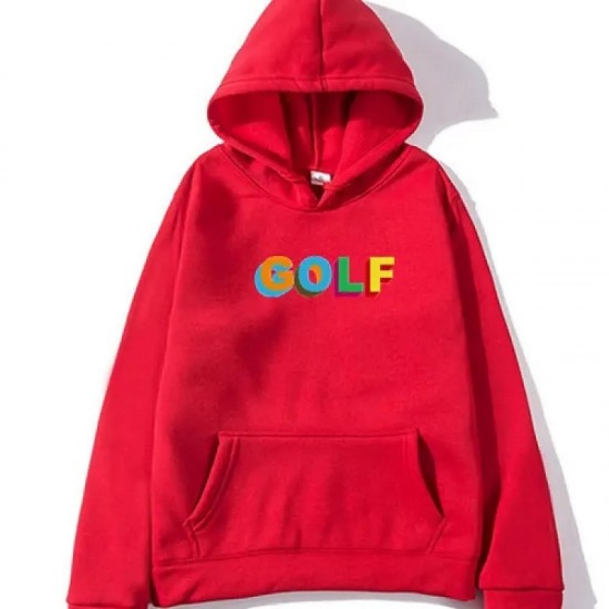 Golf Wang Tyler The Creator Golf Red Fleece Hoodie