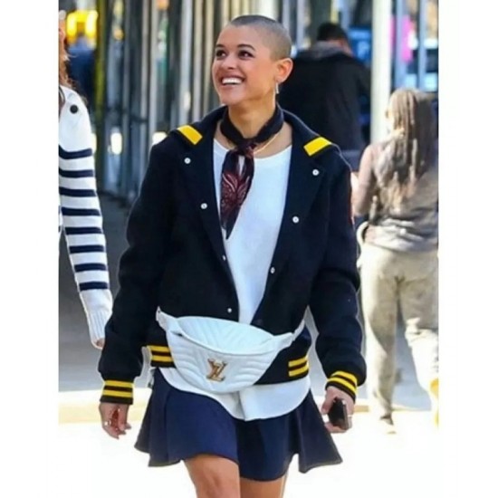 Gossip Girl Julien Calloway Womens Varsity Jacket