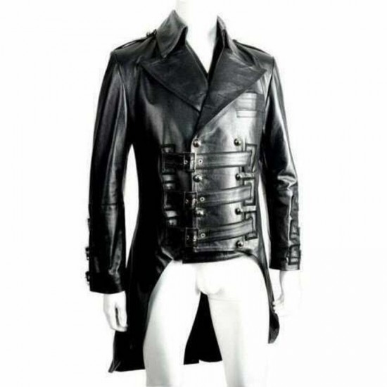 Gothic Steampunk Post Apocalyptic Steampunk Punk Trench Coat