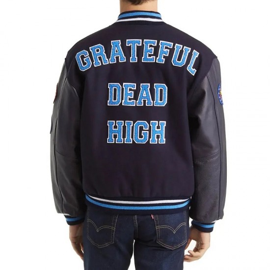 Grateful Dead High Varsity Jacket