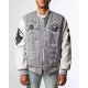 Great Escape Grey Letterman Varsity Jacket