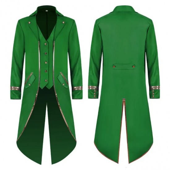 Halloween Men Green Cosplay Party Costume