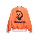 Halloween Orange Satin Jacket