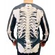 Halloween costume skeleton Polyester Unisex longsleeve shirt