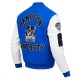 Hampton Pirates Classic Varsity Royal and White Jacket