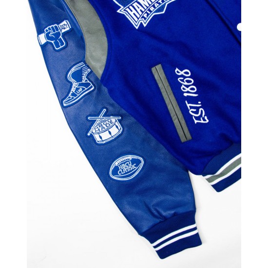 Hampton University Motto 3.0 Varsity Jacket