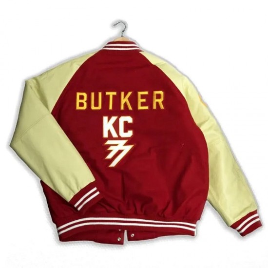 Harrison Butker Super Bowl LVII Parade Varsity Jacket