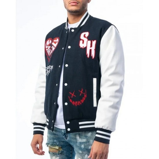 Heart Break Letterman Varsity Jacket