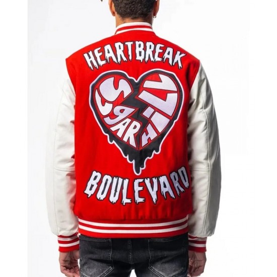 Heart Break Letterman Varsity Jacket