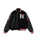 Hello Kitty Apples Wool Black Varsity Jacket