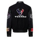 Houston Texans Black Varsity Jacket