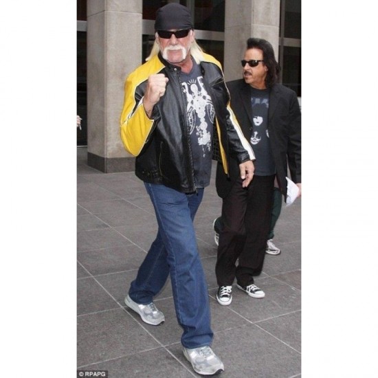 Hulk Hogan Biker Leather Jacket