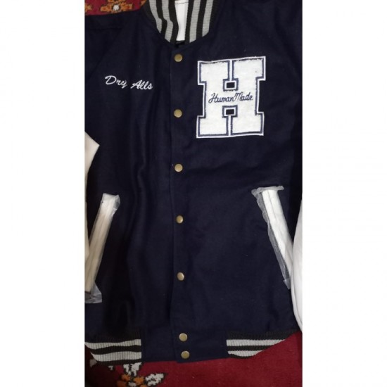 Human made patriots varsity jacket