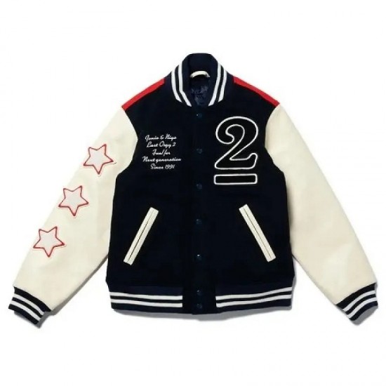 Human Made X Undercover Last Orgy 2 Wool Varsity Jacket