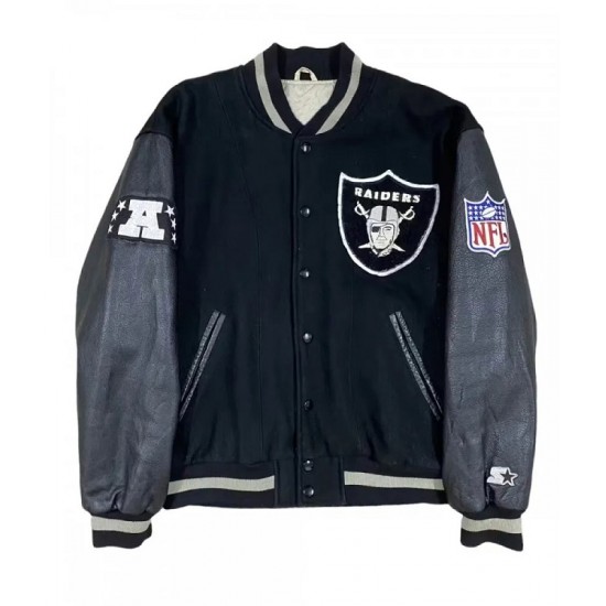 Ice Cube Los Angeles Raiders Varsity Jacket