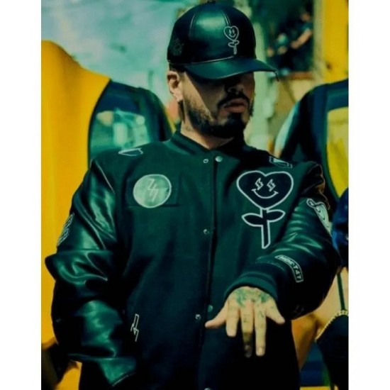 J Balvin MaG Black Jacket