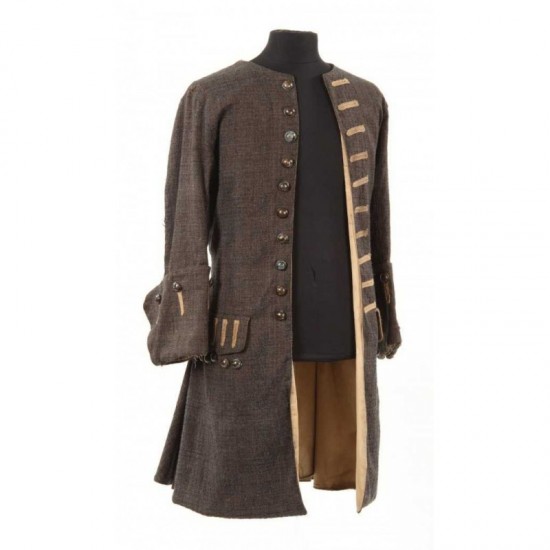 Jack Sparrow Pirates Of The Caribbean Wool Coat