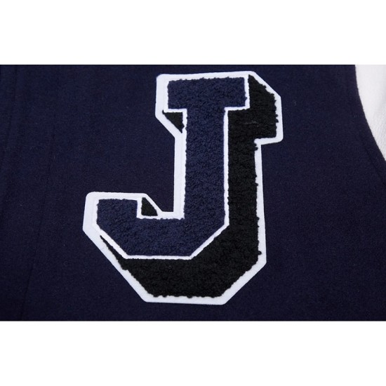 Jackson State University Classic Rib Wool Varsity Jacket