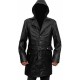 Jacob Frye Assassin’s Creed Syndicate Leather Coat Hoodie Coat Costume Halloween Outfit