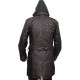 Jacob Frye Assassin’s Creed Syndicate Leather Coat Hoodie Coat Costume Halloween Outfit