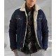 James Parker The 13th Shearling Denim Jacket