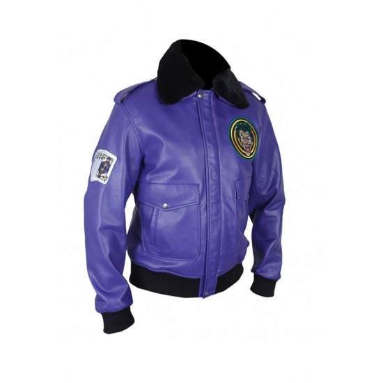 Joker Jacket – Batman Henchman Goon Purple Joker Bomber Jacket