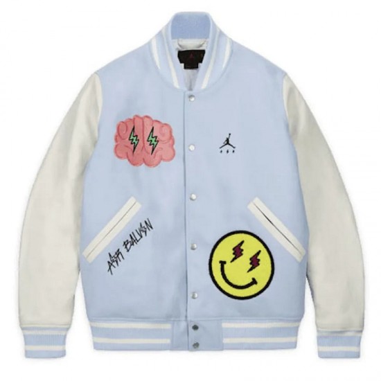 Jordan J Balvin Varsity Jacket