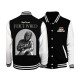 Juice World Black With White Varsity Jacket