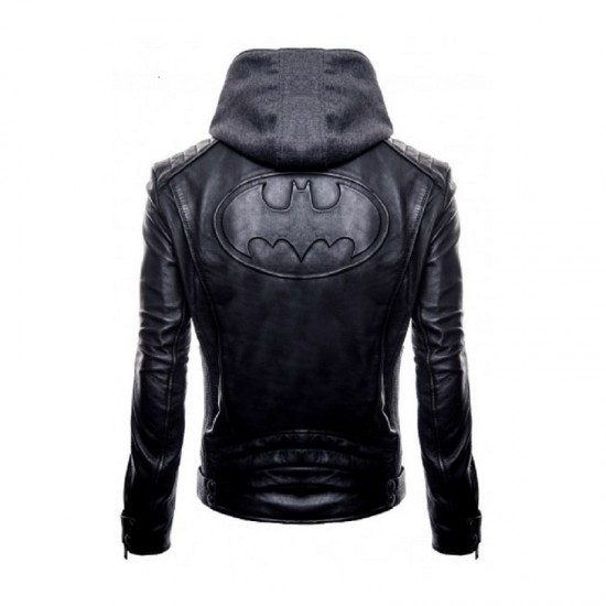 Justice League New Gotham Dark Knight Outlaw Batman Hoodie Jacket